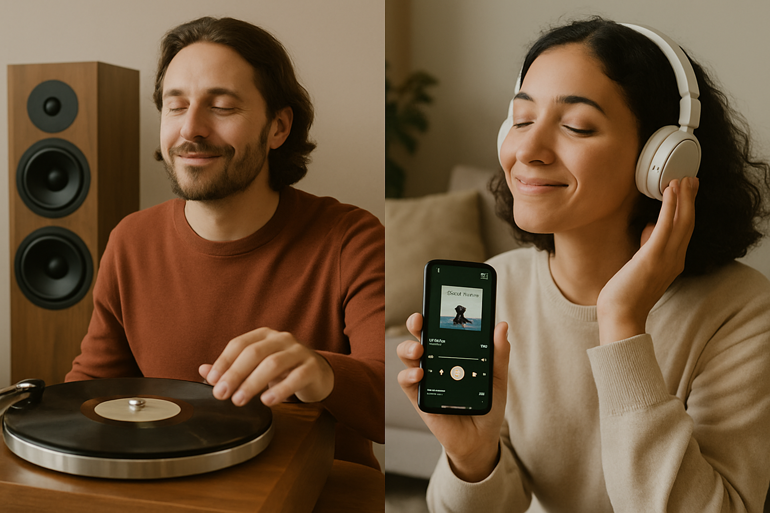 Từ đĩa than, cassette đến các nền tảng stream nhạc: Nhìn lại hành trình thưởng thức âm nhạc của thế hệ 7X, 8X- Ảnh 1. Đĩa than - hình thức thưởng thức âm nhạc cổ điển