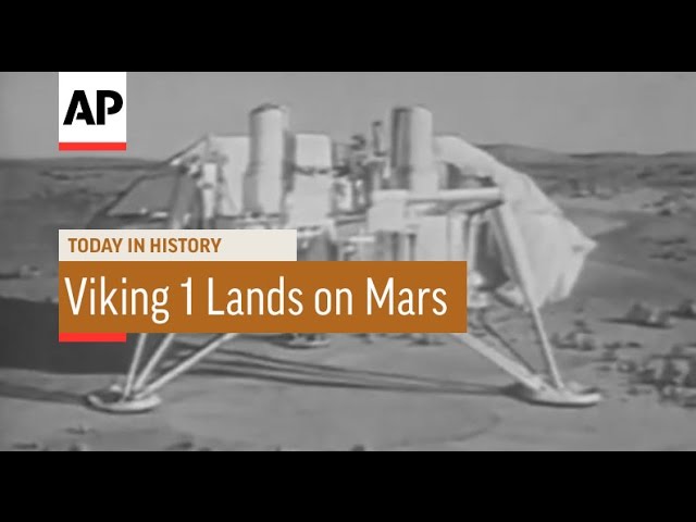 Viking 1 ghi dấu trong lịch sử khám phá vũ trụ