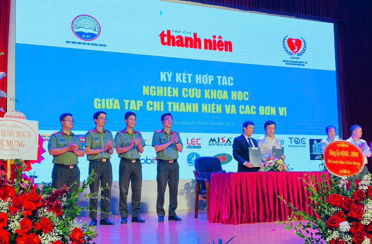 Buổi lễ hợp tác nghiên cứu khoa học