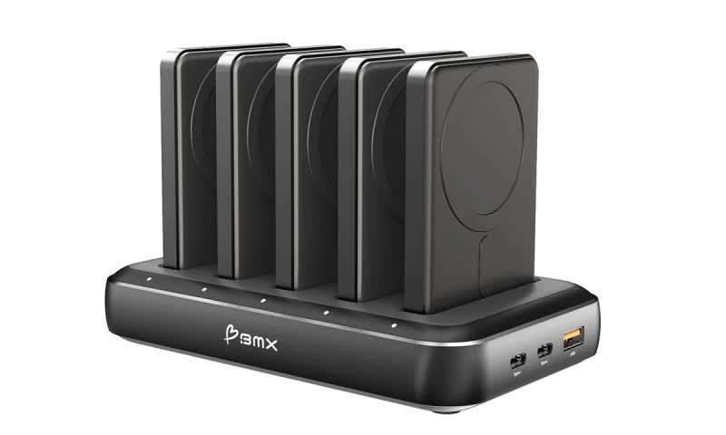 Đế cắm sạc nhiều bộ sạc cùng lúc