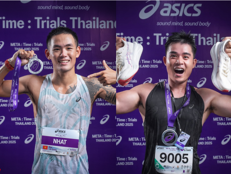 Trải nghiệm vận động viên Việt Nam tại Trials Thailand 2025 Vận động viên Việt Nam thi đấu tại META : Time : Trials