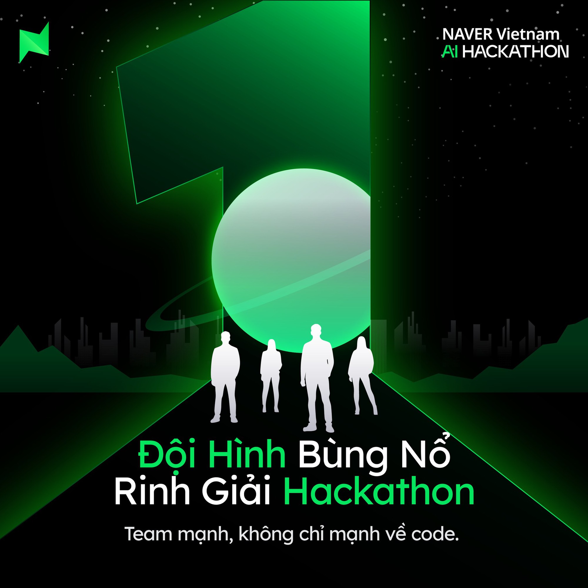 Sinh viên tham gia cuộc thi Sinh viên làm bài tập hackathon