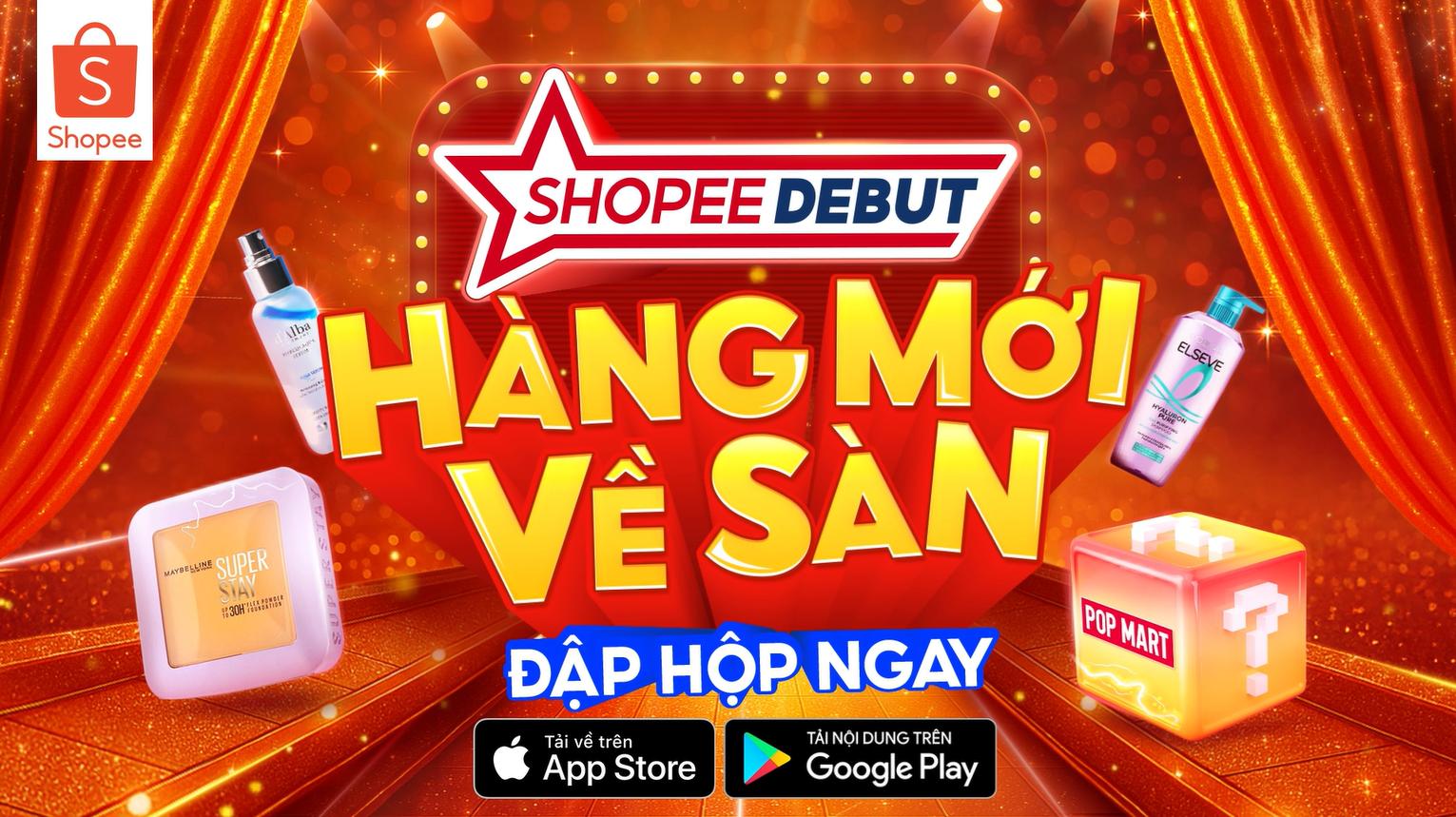 Shopee Debut: Sân khấu ra mắt hoành tráng của hàng ngàn sản phẩm mới- Ảnh 1. Shopee Debut mở ra không gian mua sắm lý tưởng, nơi người dùng có thể tiếp cận sớm nhất các sản phẩm mới ra mắt từ nhiều thương hiệu hàng đầu.