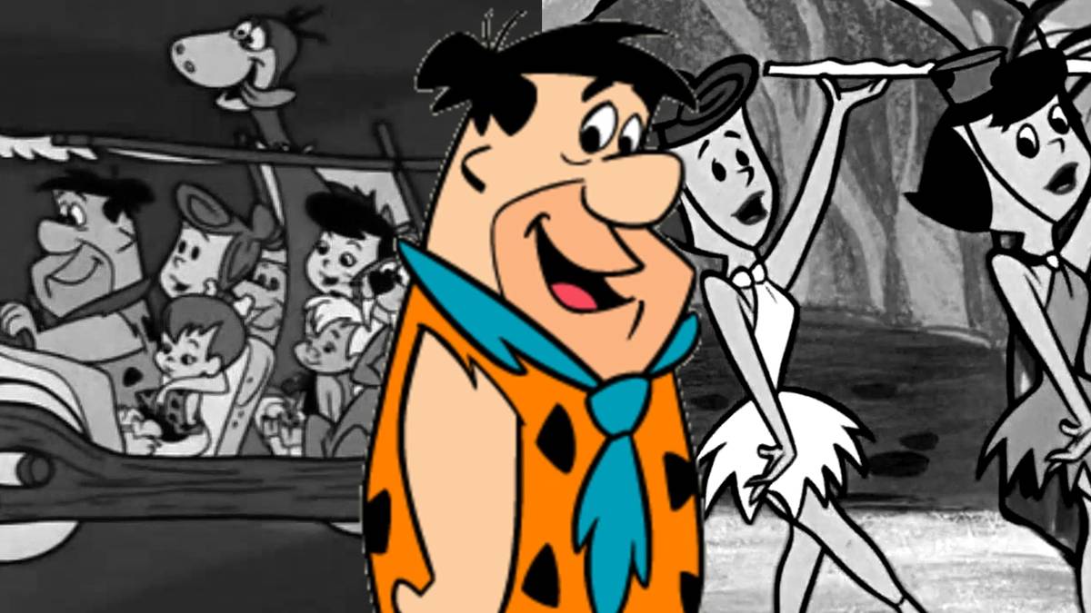 Poster quảng bá chương trình The Flintstones thập niên 1960