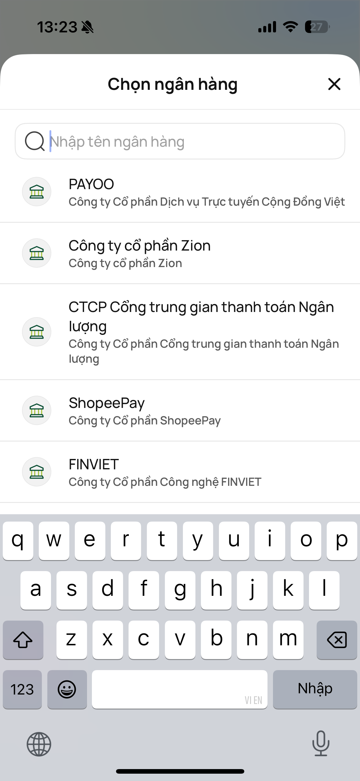 Hướng dẫn sử dụng tính năng chuyển khoản Hướng dẫn người dùng nhận tiền qua ví