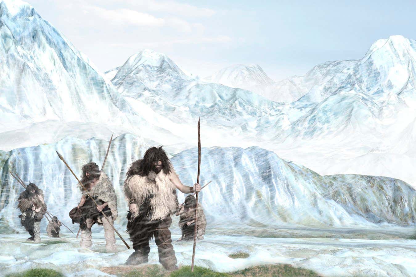 Kỷ băng hà bao phủ rộng lớn