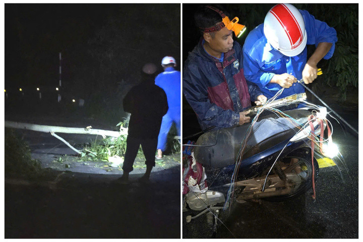 Kỹ thuật viên túc trực xử lý sự cố truyền dẫn Kỹ thuật viên kiểm tra thiết bị truyền dẫn ngoài hiện trường