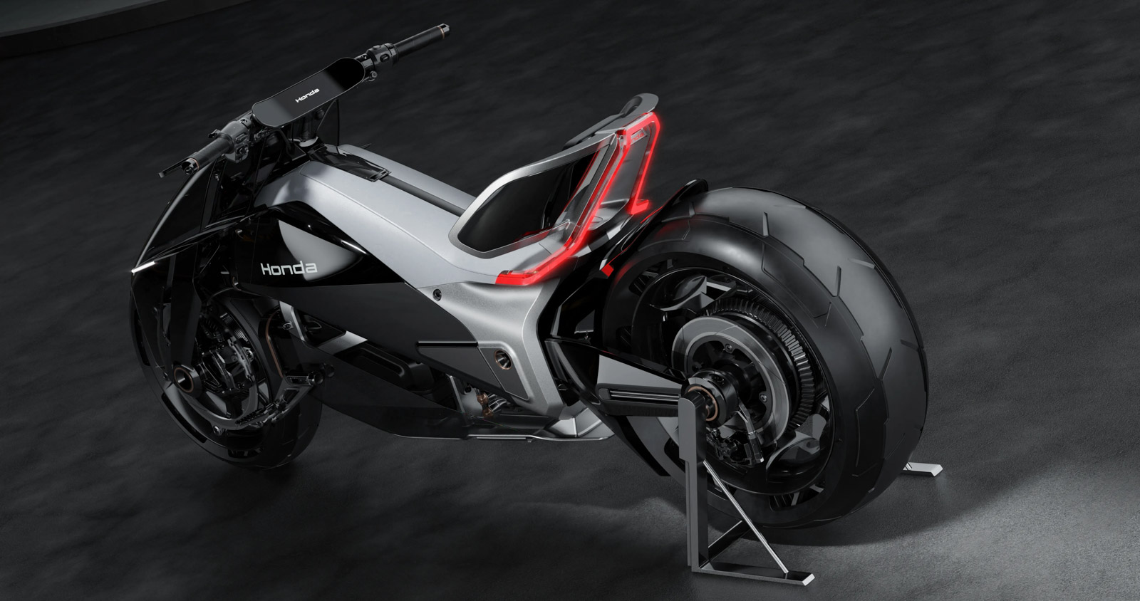 Cơ cấu tay đòn kép chữ A hiếm gặp trên mô tô